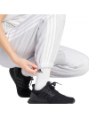 Dámske tepláky - nohavice voľného strihu adidas Essentials s 3 prúžkami, fleece, sivá IN6178